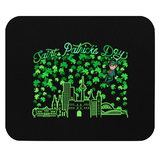 Saint Patrick's Day Cologne Germany Mouse Pads