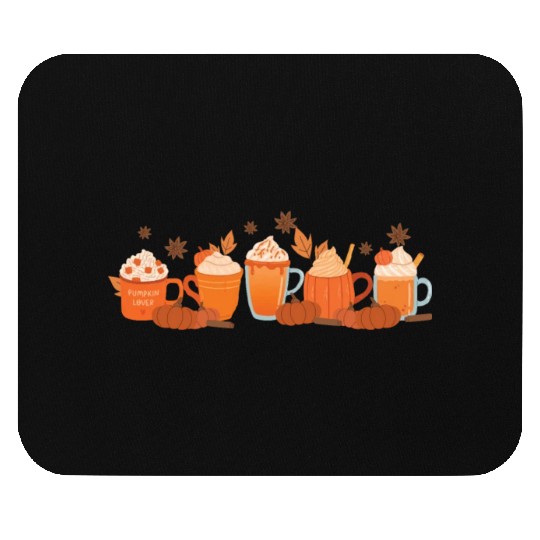 Tis The Season Pumpkin Spice Fall Autumn Season Mouse Pads