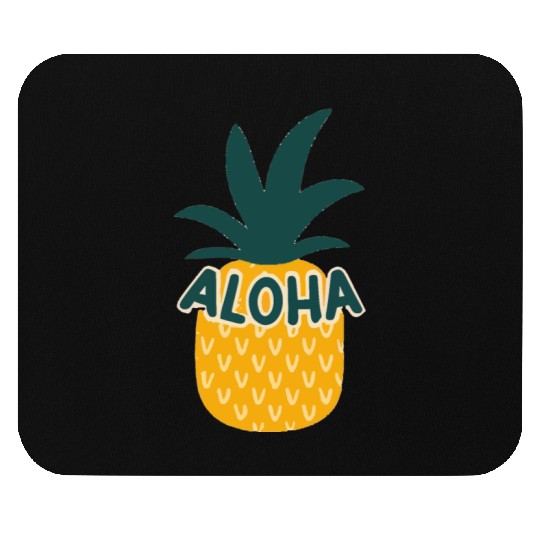 Aloha Pineapple Mouse Pads