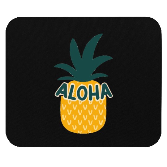 Aloha Pineapple Mouse Pads