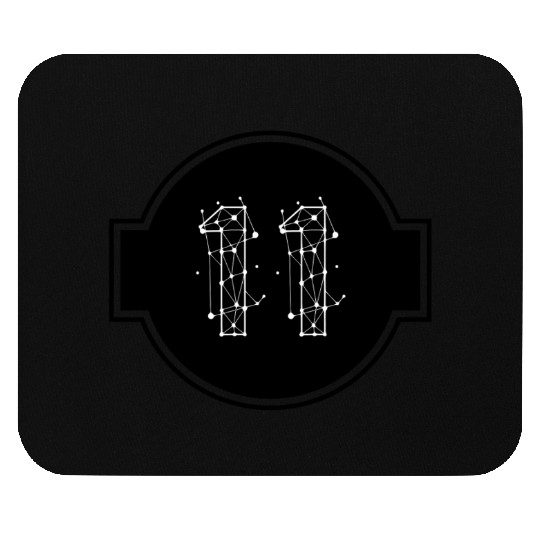 Space Number 11 Mouse Pads
