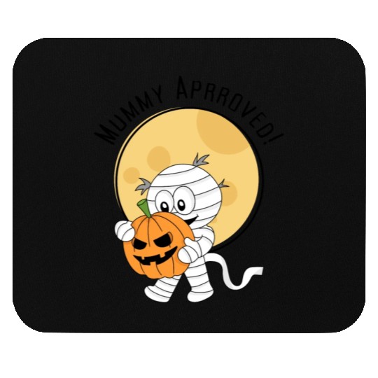 Mummy Approved! Halloween Spooky Mummy Mouse Pads