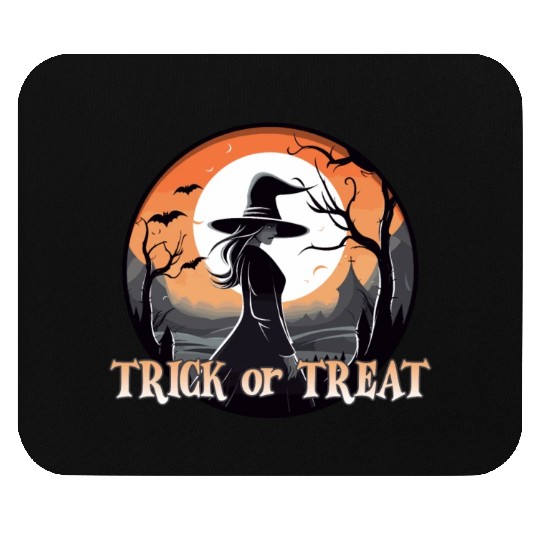 Halloween witch Mouse Pads