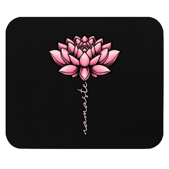 Namaste Lotus Mouse Pads