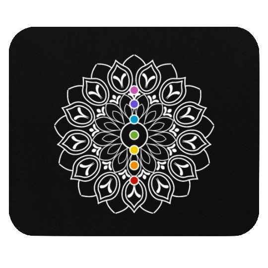 Mandala Chakra Mouse Pads