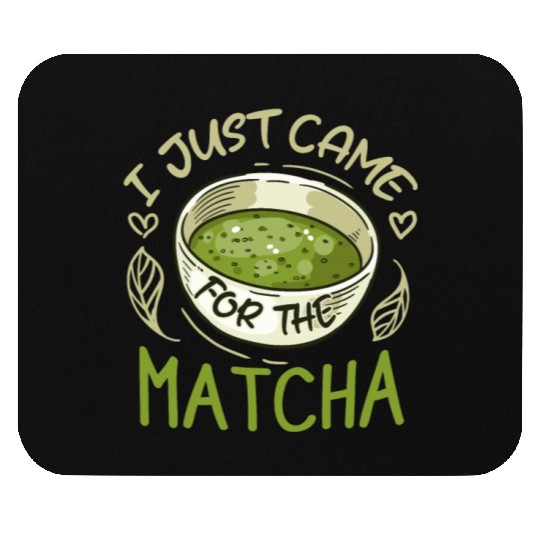 Green Tea Lover Japanese Matcha Latte Drink Matcha Mouse Pads