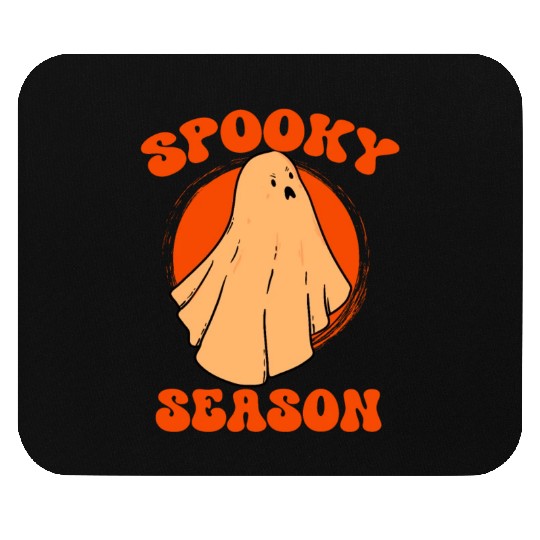Retro VIntage Halloween Costume Spooky Season Men Mouse Pads