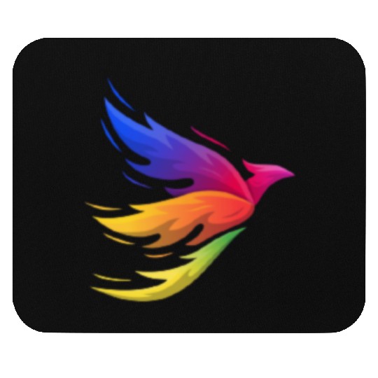 Colorful Bird Mouse Pads