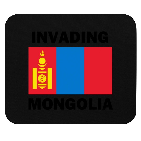 Invading Mongolia Mouse Pads