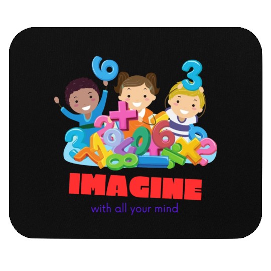 Black Orange Colorful Fun in the Sun Quote Mouse Pads