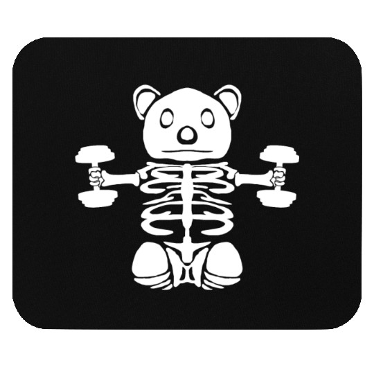 Bodybuilder Halloween Fitness Gym Mouse Pads