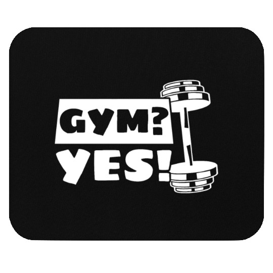 Gym Strongman Fitness Bodybuilder Mouse Pads