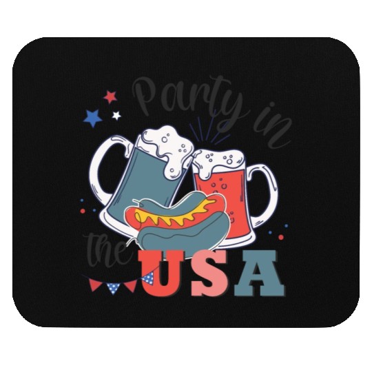 Party In The USA Mouse Pads