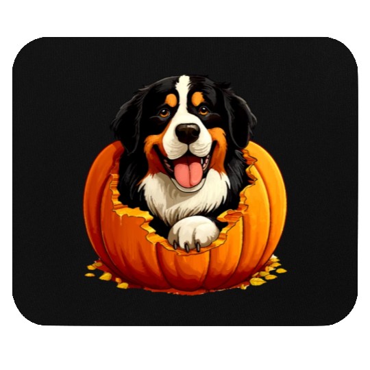 Halloween Bernese Mountain Dog Mouse Pads