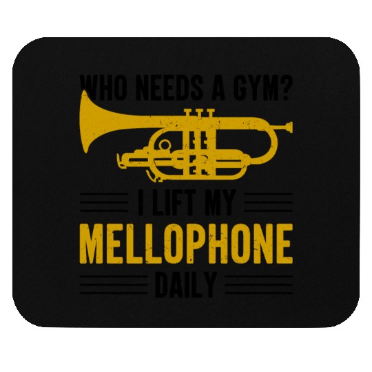 Mellophonist Musical Instrument Orchestra Mouse Pads