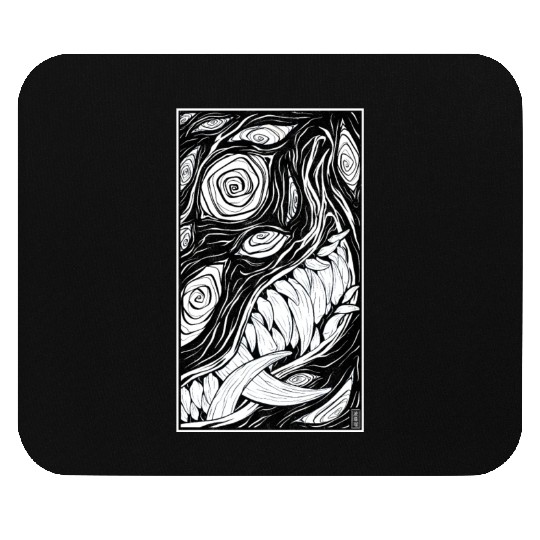 Demon Fox Mouse Pads