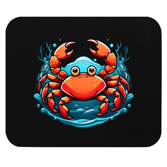 funny crab Mouse Pads