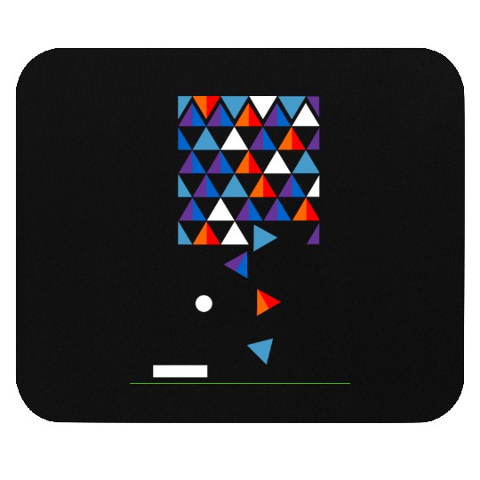 Triangles Arkanoid Mouse Pads