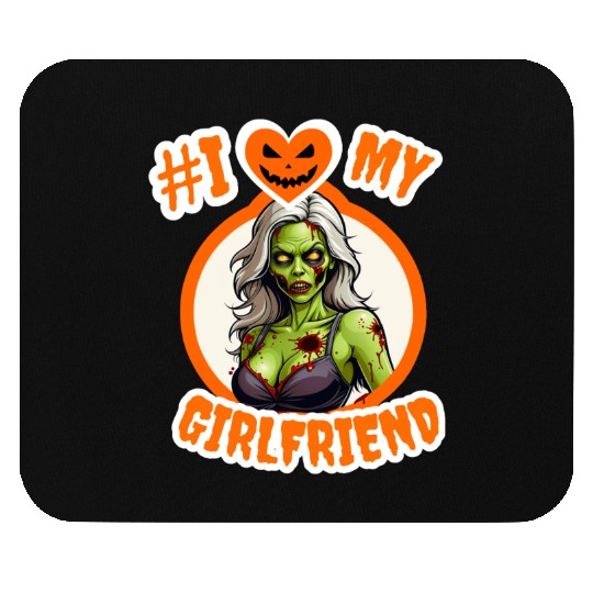 Halloween #I love my Girlfriend Mouse Pads