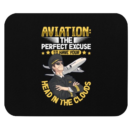 Pilot Aviation Airplane Airline Future Pilots Mouse Pads