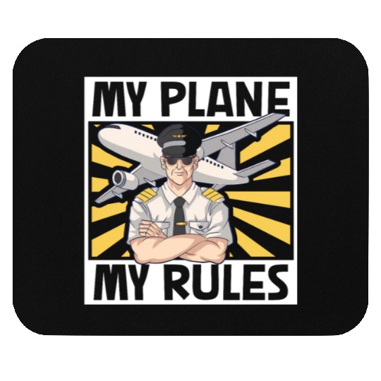 Pilot Aviation Airplane Airline Future Pilots Mouse Pads