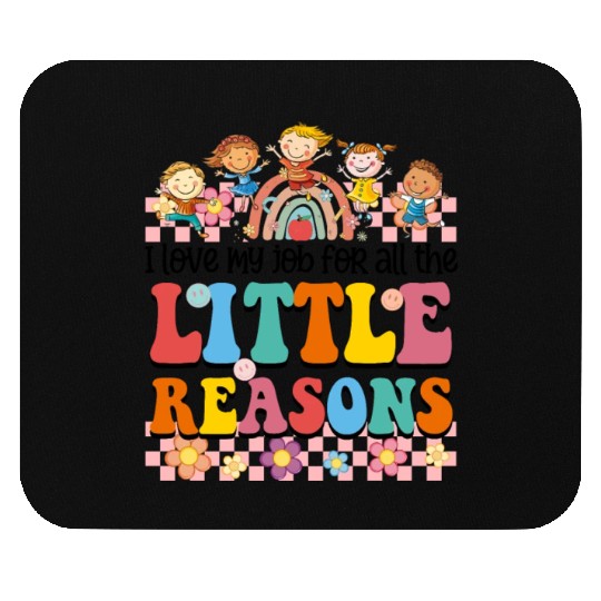 I love my job Mouse Pads