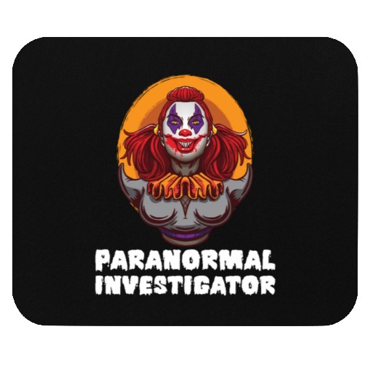 Ghost Hunting Paranormal Investigator Mouse Pads