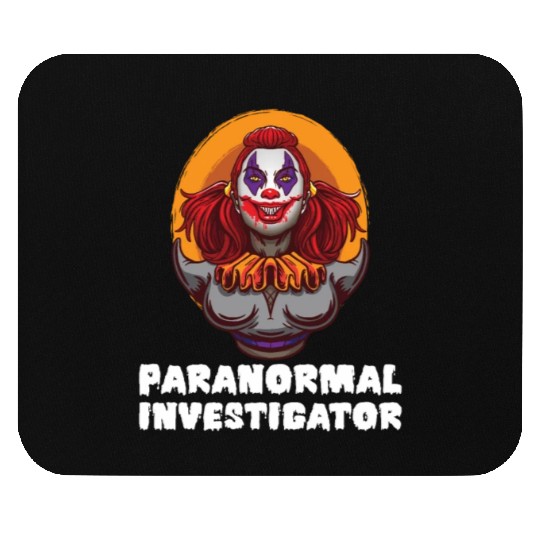 Ghost Hunting Paranormal Investigator Mouse Pads