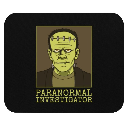 Ghost Hunting Paranormal Investigator Mouse Pads