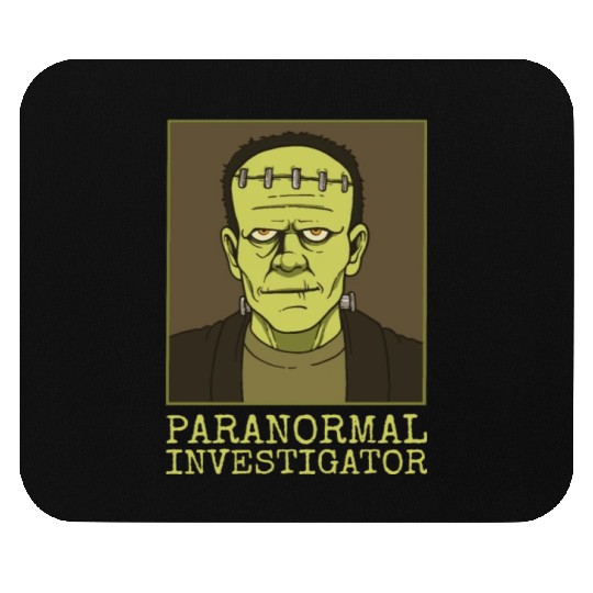 Ghost Hunting Paranormal Investigator Mouse Pads