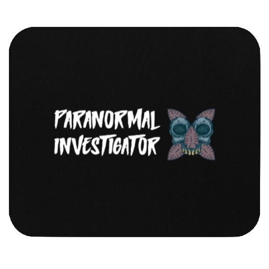 Ghost Hunting Paranormal Investigator Mouse Pads