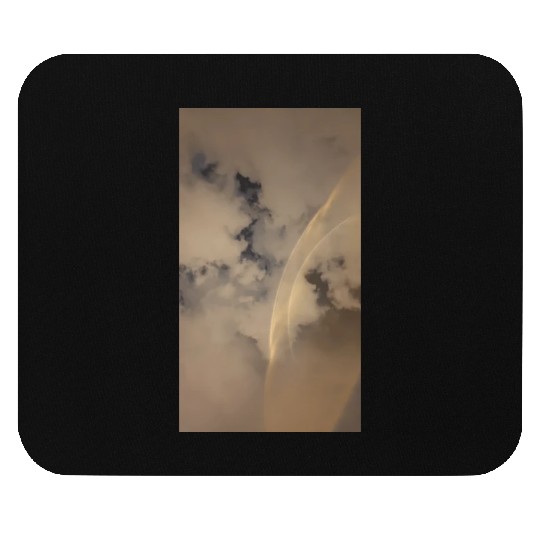 Night Clouds With Light Mouse Pads