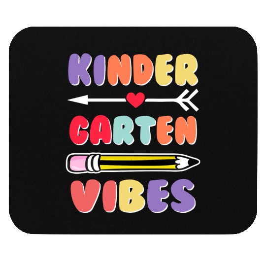 Kindergarten Vibes Back To School Mouse Pads