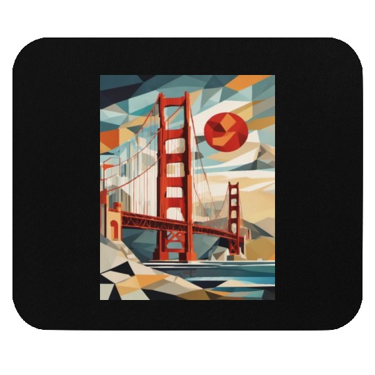 Golden Gate Bridge California Mouse Pads, Golden Gate
