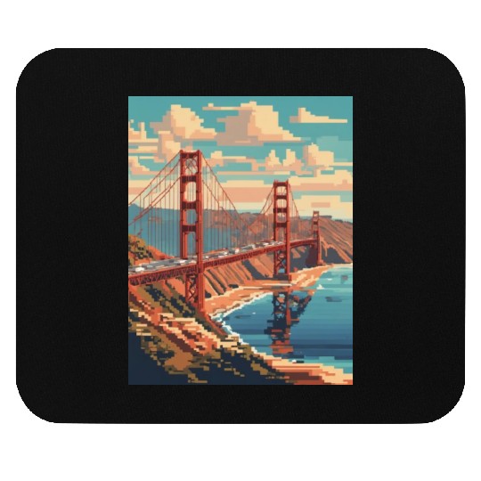 Golden Gate Bridge California Mouse Pads Mouse Pads, Golden