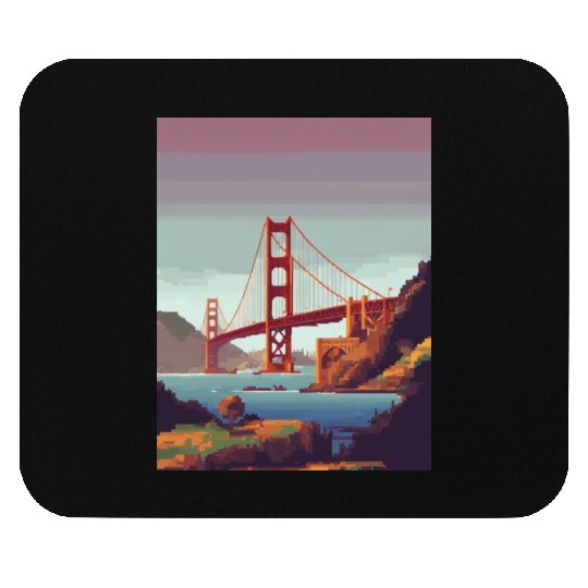 Golden Gate Bridge California Mouse Pads, Golden Gate