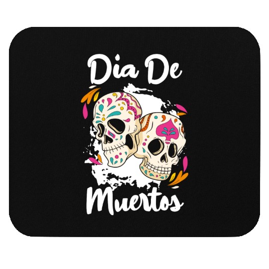 Holiday All Saints Day Bones Skull Mouse Pads