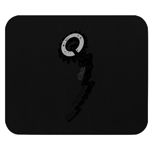 fixed voltage clan fixie bike fixed gear Mouse Pads
