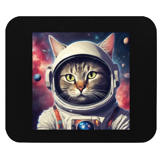 space cat Mouse Pads