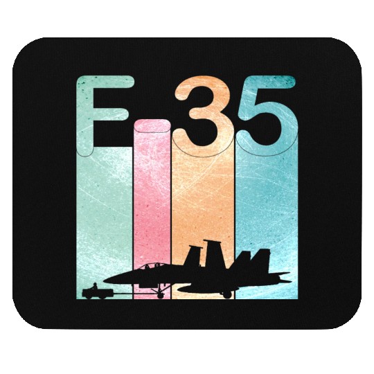 F35 Vintage Air Force Fighter Jets Mouse Pads