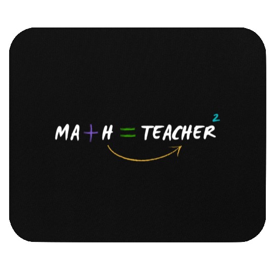 Colorful Math Sign Teacher Professional Mouse Pads
