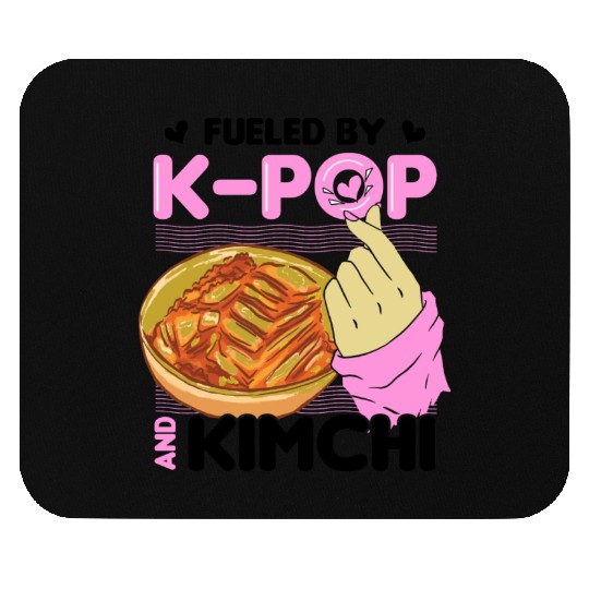 Kimchi Lovers Korean Cuisine Food Gifts Mouse Pads