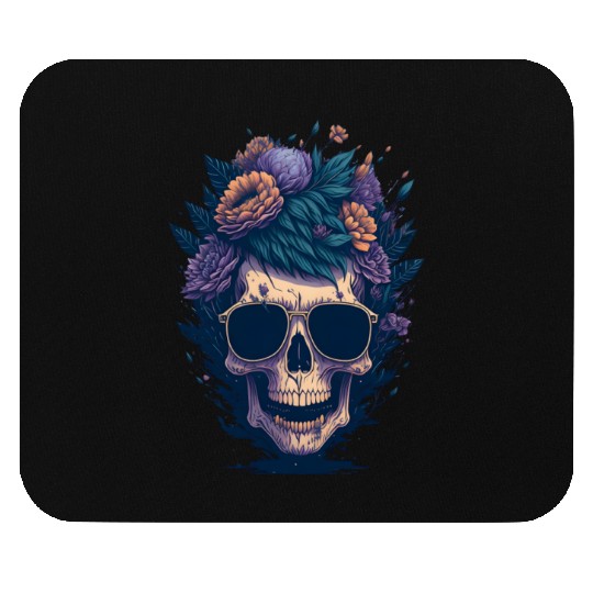 Floral Skull | C15 Mouse Pads
