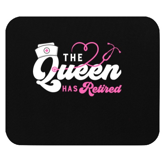 The Queen Retired nurse Mouse Pads