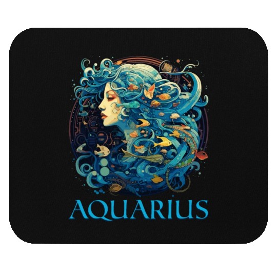 Embrace Your Aquarius Identity: Aquarius Zodiac Mouse Pads
