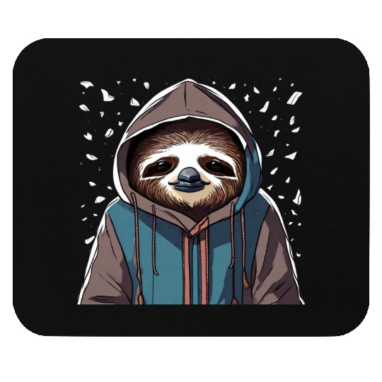 Tired Sloth wears Mouse Pads