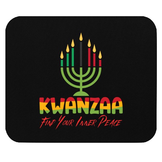 Celebrate Kwanzaa, Embrace your Inner Peace Mouse Pads