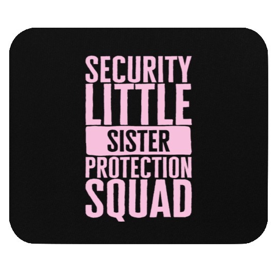Siblings Mouse Pads, Security Little Sister Protection