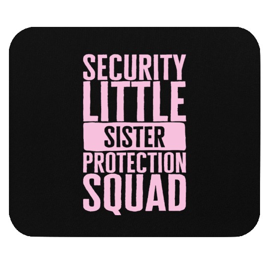 Siblings Mouse Pads, Security Little Sister Protection