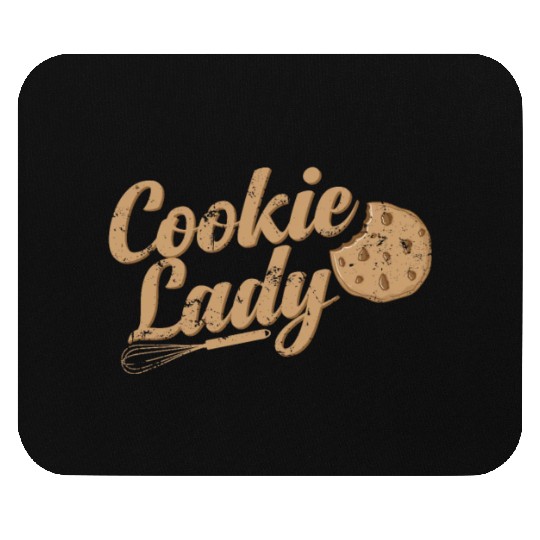 Cookie Lady Confectioner Cake Mouse Pads